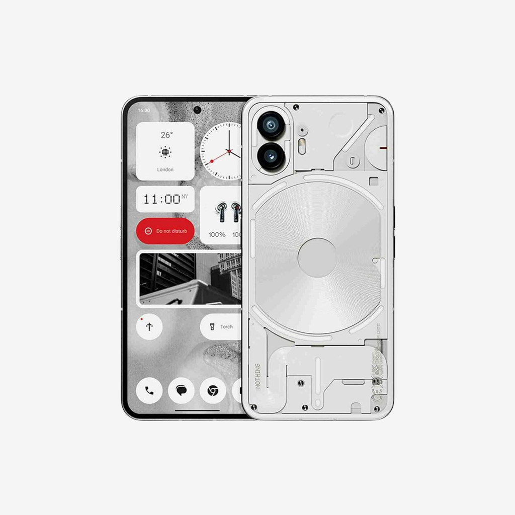 [PRIME382562] Nothing Phone 2 (8 GB + 128 GB, White)